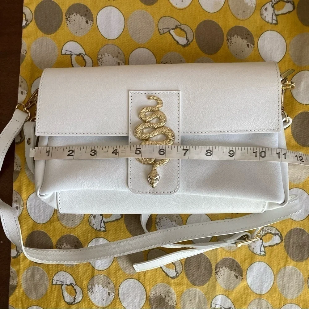 House of Harlow 1960 white snake crossbody bag - Picture 11 of 16